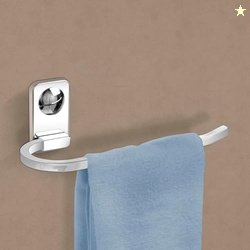 Plantex (Primax) Metro Platinum Stainless Steel Hand Towel Ring/Napkin