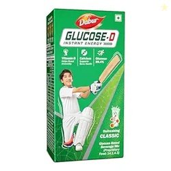 Dabur Glucose-D Instant Energy Drink Powder - 1kg (Carton) | Enriched