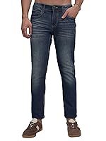 Highlander Mens Tapered Fit Denim Jeans for Man| Regular Length|Mid-Rise|Stretchable Fit| Jeans for Man | Men Jeans