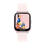 Fastrack Reflex Vybe Smartwatch Bright HD Display 50+ Sports Modes in-Built Games 100+ Watchfaces BP Monitor 24×7 HRM SpO2 Sleep Tracker 100+ Watchfaces Upto 5 Day Battery IP68 (Pink)