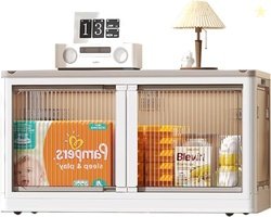 EXVITO Plastic Cupboard for Storage - Collapsible Wardrobes for Clothe