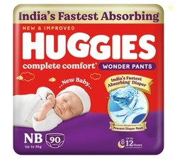 Huggies Complete Comfort Wonder Pants | Pant Style Baby Diapers Newbor
