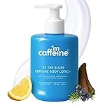 mCaffeine 5% Niacinamide & Glutathione for Brightening & Detan By The Blues Perfume Body Lotion 300ml | | Aquatic-Woody Fragrance | 72H Moisturization| Daily Use Summer Cream Bodylotion for Men & Women | Dry Skin