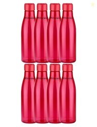 Floraware Food Grade Premium Plastic Fridge Round Water Bottle, Drinki