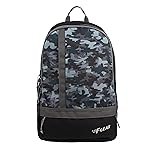F Gear Burner 19 L Medium Casual backpack with Organizer Bottle compartment Water resistant lightweight, Gifts for Men Women Boys Girls Adults, College/School/Tuition/Travel Bag (Wild Stone Black)