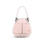 Storite Drawstring Large Crossbody Shoulder Bag Casual Sports Bag Outdoor Fitness Swimming Pool Hiking Beach Gym Bag For Women, (Lavender Purple- 31x 25x 12 Cm)