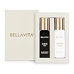 BELLAVITA CEO MAN and WHITE OUD Unisex | Long Lasting Perfume for Man & Woman | Eau De Parfum pack of 2x20ml each | Tonka, Agarwood & Orange | Woody, Spicy & Citrus Premium Fragrance
