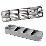 E-COSMOSÂ® Spoon Tray Stand|Spoon Organiser|Knives,Forks And Spoons|Plastic Compact Cutlery Organizer Racks&Holders|Kitchen Knife Fork Spoon Tray Storage Holder|Cutlery Tray|Drawer Tray Dish Rack