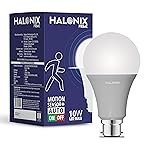 Halonix 10W Motion Sensor Led bulb | Color-6500K White | Auto on- Auto Off light | Motion sensor light | Pack of 1 | b22d