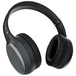 ZEBRONICS Thunder Max Bluetooth Over Ear Headphone with 120*Hrs Playback, 3 EQ Modes, 40mm Bass Driver, Fast Charging, Gaming Mode, Dual Pairing, BT v5.4, AUX, Metallic Finish (Black)