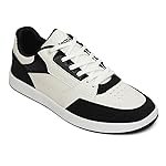Liberty Leap7x AMAZER-20E Men’s Casual Lacing Sneakers, Light Grey and White | Suitable for Walking Travel, College, Office | Comfortable Lace-Up Casual Shoes | Lightweight Stylish Fashion Footwear