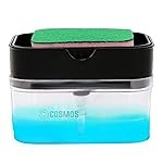 E-COSMOS Smarty Soap Dispenser and Dishwasher Liquid Holder,