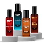 Beardo The Ultimate 4 â Whisky Smoke, Bourbon, Godfather & Mariner Perfume Set for Men (20ml x 4) | Long Lasting Fragrance | Long Lasting Perfume for Men | Gift for Men | Gift for Friend
