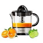 Lifelong Electric Citrus Juicer | Dual Cones & 700 ML Capacity | Electric Juicer Machine for All Fruits | Powerful 40W Motor for Low Noise | Fast Juicing at Home | Compact & Stylish for Daily Use