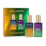 BELLAVITA Ghost & Night Fever | Long Lasting 2x20ml EDP Perfume for Man and Woman | with Bergamot, Cedarwood | Premium Unisex Fragrance for Men and Women