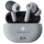 GOBOULT K40 True Wireless in Ear Earbuds with 48H Playtime, Clear Calling 4 Mics, 45ms Low Latency Gaming, 13mm Bass Drivers, Type-C Fast Charging, Bluetooth 5.3 Ear Buds (Ivory White)