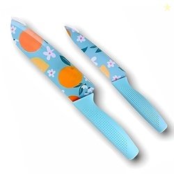 Carrot Kitchen Knife Stainless Steel 3 Pieces Professional Knife Set w