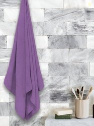 Sassoon Purple Pure Cotton 500 GSM Bath Towel