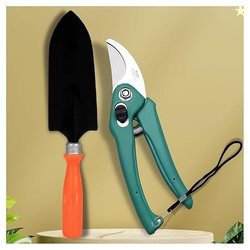 Bombay Greens Garden Tools Set with Pruner and Trowel | Heavy Duty Hom