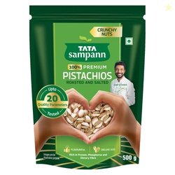 Tata Sampann Pistachios Roasted & Salted, Pista, 500g, Rich In Protein
