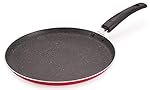 Nirlon Ruby Granite Non Stick Aluminium Gas & stovetops Friendly Flat Dosa Tawa 26cm