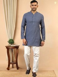 TATTVA Men Floral Printed Kurta