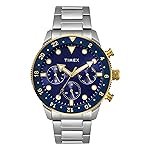 TIMEX Analog Watch for Man with Round Dial & Water Resistant Men’s Wrist Watches