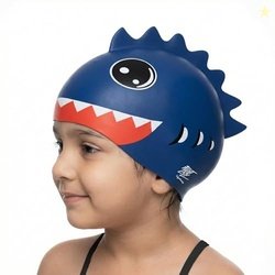 Lifelong Swimming Cap for Kids | Waterproof Silicone Swim Cap for Boys