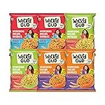WickedGud Nourishing Instant Noodles Range, Pack of (69 gm x 6) | Whole Wheat | Whole Wheat | No Maida | No Palm Oil | No MSG |Source of Protein | High Fibre | Cholesterol Free