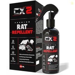 CX2 Rat Repellent Spray for Car, Home and Offices | Mouse | Natural Po