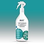 Astro Plus+ Tap Cleaner & Limescale Remover 500ml â Foaming Formula for Easy Cleaning â Removes Soap Scum, Hard Water Stains & Limescale â No Added Phosphates, Dyes or Chlorine â Bathroom & Kitchen