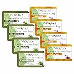 Wild & Pure Handmade Assorted Bath Soap Saffron & Khus Glycerin Combo Of Fresh Bathing Bar (Pack Of 8) Each 125gm