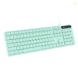 Portronics Ki-Pad 3 USB Wired Keyboard with Large Keycaps, Noise-Free
