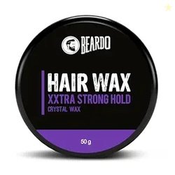 Beardo Xxtra Stronghold Hair Wax, 50 gm | Crystal Hair Wax for Men | H