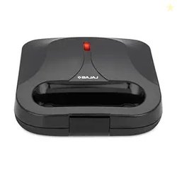 Bajaj SWX 5 800-Watt 2-Slice Sandwich Toaster | Non-Stick Coated Plate