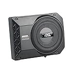JXL Car Subwoofer XS-AW10 (10 Inches) Active Underseat Subwoofer 350 RMS Power 300+ Watts, Ultra Sleek, Shallow subwoofer, high Level Input/Audio – line Input