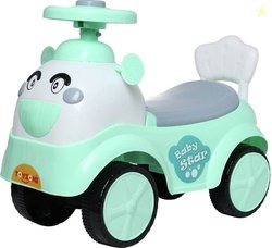 Miss & Chief Baby Star Push Ride-On Toy with Backrest &...