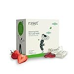 R3SET 100% Natural Biotin Gummies â 30 Days | For Hair Growth, Glowing Skin & Stronger Nails | Supports Energy & Metabolism | Zero Sugar | Vegan | Non-Gelatin | Strawberry Flavour