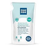 Mee Mee Baby Liquid Cleanser 1 L, Anti-Bacterial Kills 99.9% Germs | for Feeding Bottles, Nipples, Accessories, Toys, Fruits & Vegetables | No Alcohol, One Drop Cleaning, Dermatologically Tested