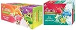 Fiama Gel Bar Celebration Pack, 125g Soap (Buy 4 Get 1 Free) & Fiama Gel Bathing Bar Fresh Celebration pack, with 3 unique gel bars, 125g soap (Pack of 3), Blue