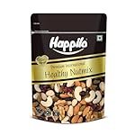Happilo Premium International Healthy Nutmix 350g | Almonds | Black Raisins| Cashewnuts | Cranberries | Green Raisins | Pistachio Kernels | Walnut Kernels healthy snacking | Dry Fruit | Trail Mix | Mix Nuts | Mix Dry Fruit