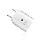 MAK 25W Charger for Samsung Galaxy F23 5G Type C Charger Adapter Compatible with Galaxy F23 5G Charger, 25 Watt USB Type C to C Pd Charging Adapter C Type, White