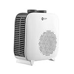 Orient Electric Glint Room Heater for Home | Dual Heating Mode (1000/2000 Watts) | Overheat Protection | Dual Placement | 5 Level Safety Protection | Electric Fan Heater for Winter | Pack of 1 – White