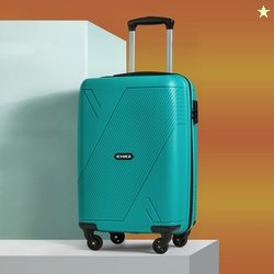 HRX Small Cabin Suitcase (57 cm) 4 Wheels - Icon - Teal