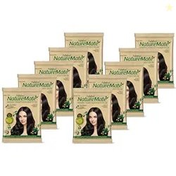 Nisha Nature Mate Henna Based Hair Color Powder Without Ammonia Natura