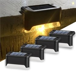 BTAG Solar-Powered Deck Light  IP65 Waterproof LED Step, Stair, Fence