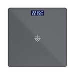 Cult Active body Weighing scale, LCD display, Weight Machine, 180 Kg, Batteries included, Tempered Glass Platform, Ideal for Home Use, Grey.