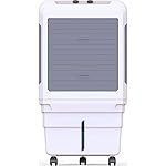 Bajaj DMH 85X 85L Desert Air Cooler | High Air Delivery with Turbo Fan Technology | 3-Side Honeycomb Cooling & 4-Way Swing | Inverter Compatible | 1 Year Warranty