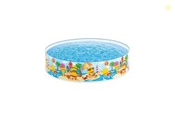 Intex 4 Feet Swimming Pool for Kids Non-Air Without Air Home Garden Fa