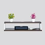 Furniture CafÃ© Engineered Wood TV Cabinet for Living Room, Set Top Box Stand & Wall Display Rack | Dining Room, Bedroom (Upto 32″ Inch) (Brown-White)